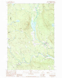 Download a high-resolution, GPS-compatible USGS topo map for New Portland, ME (1989 edition)