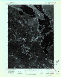 preview thumbnail of historical topo map of Hancock County, ME in 1975