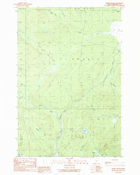 Download a high-resolution, GPS-compatible USGS topo map for Norris Brook, ME (1989 edition)