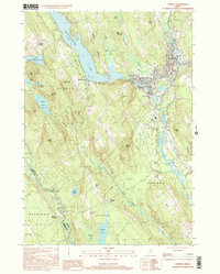 preview thumbnail of historical topo map of Oxford County, ME in 2000