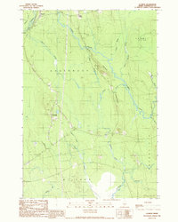 Download a high-resolution, GPS-compatible USGS topo map for Olamon, ME (1988 edition)