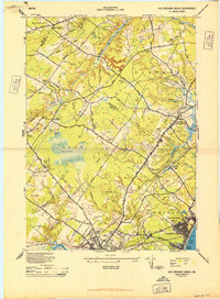 Download a high-resolution, GPS-compatible USGS topo map for Old Orchard Beach, ME (1944 edition)