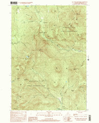 preview thumbnail of historical topo map of Oxford County, ME in 2000