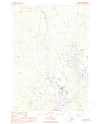 Download a high-resolution, GPS-compatible USGS topo map for Old Town, ME (1988 edition)