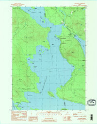 Download a high-resolution, GPS-compatible USGS topo map for Oquossoc, ME (1985 edition)