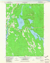 preview thumbnail of historical topo map of Hancock County, ME in 1982