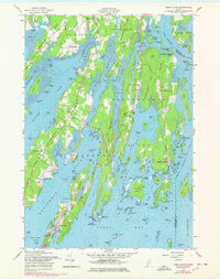 Download a high-resolution, GPS-compatible USGS topo map for Orrs Island, ME (1978 edition)