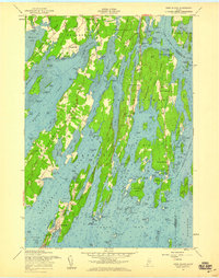 Download a high-resolution, GPS-compatible USGS topo map for Orrs Island, ME (1959 edition)