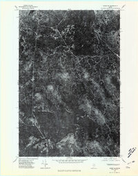 Download a high-resolution, GPS-compatible USGS topo map for Oxbow SE, ME (1981 edition)