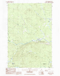 Download a high-resolution, GPS-compatible USGS topo map for Oxbow West, ME (1986 edition)