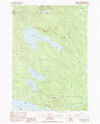 Download a high-resolution, GPS-compatible USGS topo map for Oxbrook Lakes, ME (1988 edition)
