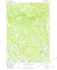 preview thumbnail of historical topo map of Oxford County, ME in 1980