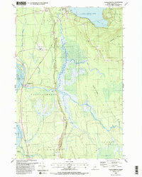 Download a high-resolution, GPS-compatible USGS topo map for Passadumkeag, ME (1988 edition)