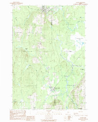 Download a high-resolution, GPS-compatible USGS topo map for Patten, ME (1989 edition)