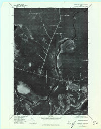preview thumbnail of historical topo map of Piscataquis County, ME in 1977