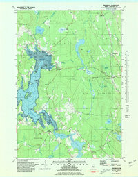 Download a high-resolution, GPS-compatible USGS topo map for Penobscot, ME (1981 edition)