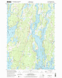 Download a high-resolution, GPS-compatible USGS topo map for Phippsburg, ME (2001 edition)