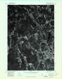 preview thumbnail of historical topo map of Somerset County, ME in 1975
