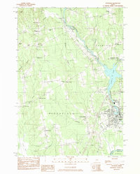 Download a high-resolution, GPS-compatible USGS topo map for Pittsfield, ME (1983 edition)