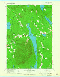 Download a high-resolution, GPS-compatible USGS topo map for Pleasant Mtn, ME (1965 edition)