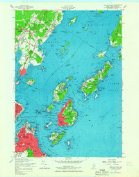 Download a high-resolution, GPS-compatible USGS topo map for Portland East, ME (1966 edition)