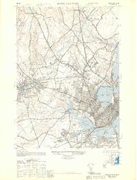 preview thumbnail of historical topo map of Cumberland County, ME in 1948