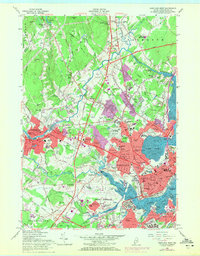 Download a high-resolution, GPS-compatible USGS topo map for Portland West, ME (1971 edition)