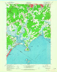 Download a high-resolution, GPS-compatible USGS topo map for Prouts Neck, ME (1965 edition)