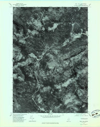 Download a high-resolution, GPS-compatible USGS topo map for Quill Hill, ME (1983 edition)