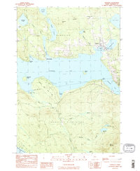 Download a high-resolution, GPS-compatible USGS topo map for Rangeley, ME (1985 edition)