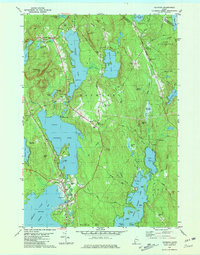 Download a high-resolution, GPS-compatible USGS topo map for Raymond, ME (1981 edition)