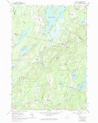 Download a high-resolution, GPS-compatible USGS topo map for Razorville, ME (1983 edition)