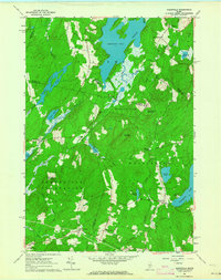Download a high-resolution, GPS-compatible USGS topo map for Razorville, ME (1964 edition)