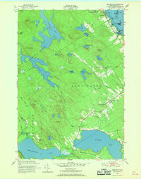Download a high-resolution, GPS-compatible USGS topo map for Red Beach, ME (1969 edition)