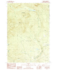 Download a high-resolution, GPS-compatible USGS topo map for Redington, ME (1985 edition)