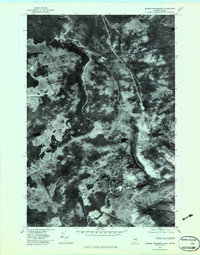 Download a high-resolution, GPS-compatible USGS topo map for Riviere Monument, ME (1983 edition)