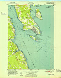 Download a high-resolution, GPS-compatible USGS topo map for Robbinston, ME (1952 edition)