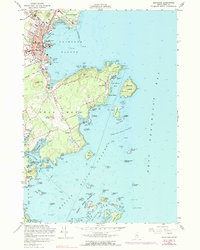 Download a high-resolution, GPS-compatible USGS topo map for Rockland, ME (1983 edition)