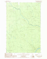 Download a high-resolution, GPS-compatible USGS topo map for Rocky Mountain SW, ME (1987 edition)