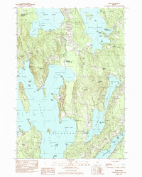 Download a high-resolution, GPS-compatible USGS topo map for Rome, ME (1982 edition)