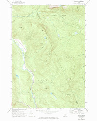 preview thumbnail of historical topo map of Oxford County, ME in 1969