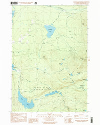 Download a high-resolution, GPS-compatible USGS topo map for Saddleback Mountain, ME (1999 edition)