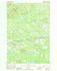 Download a high-resolution, GPS-compatible USGS topo map for Sangerville, ME (1984 edition)