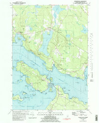 Download a high-resolution, GPS-compatible USGS topo map for Sargentville, ME (1982 edition)