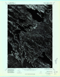 Download a high-resolution, GPS-compatible USGS topo map for Scraggly Lake SW, ME (1980 edition)