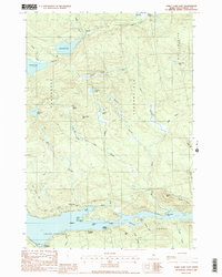 Download a high-resolution, GPS-compatible USGS topo map for Sebec Lake East, ME (1988 edition)