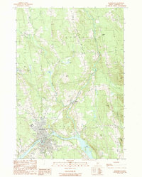 Download a high-resolution, GPS-compatible USGS topo map for Skowhegan, ME (1989 edition)