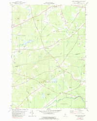 preview thumbnail of historical topo map of Penobscot County, ME in 1981