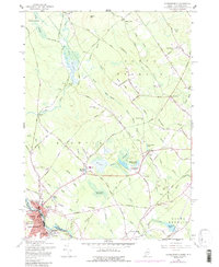 Download a high-resolution, GPS-compatible USGS topo map for Somersworth, ME (1988 edition)
