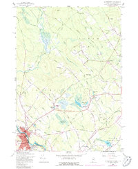 Download a high-resolution, GPS-compatible USGS topo map for Somersworth, ME (1988 edition)
